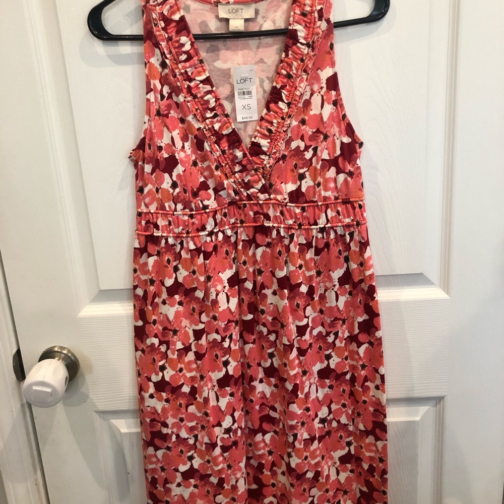 NEW Ann Taylor Loft Floral Dress